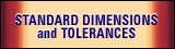 Standard Dimensions and Tolerances